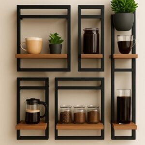 Modern Industrial Wall Shelf