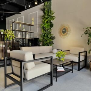 Stylish Metallic Sofa