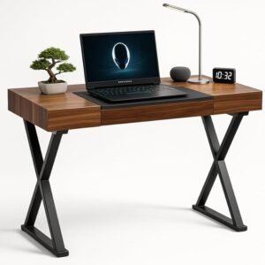 Simple Wooden Computer Table