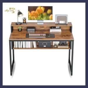 Simple and Attractive Computer Desk Table